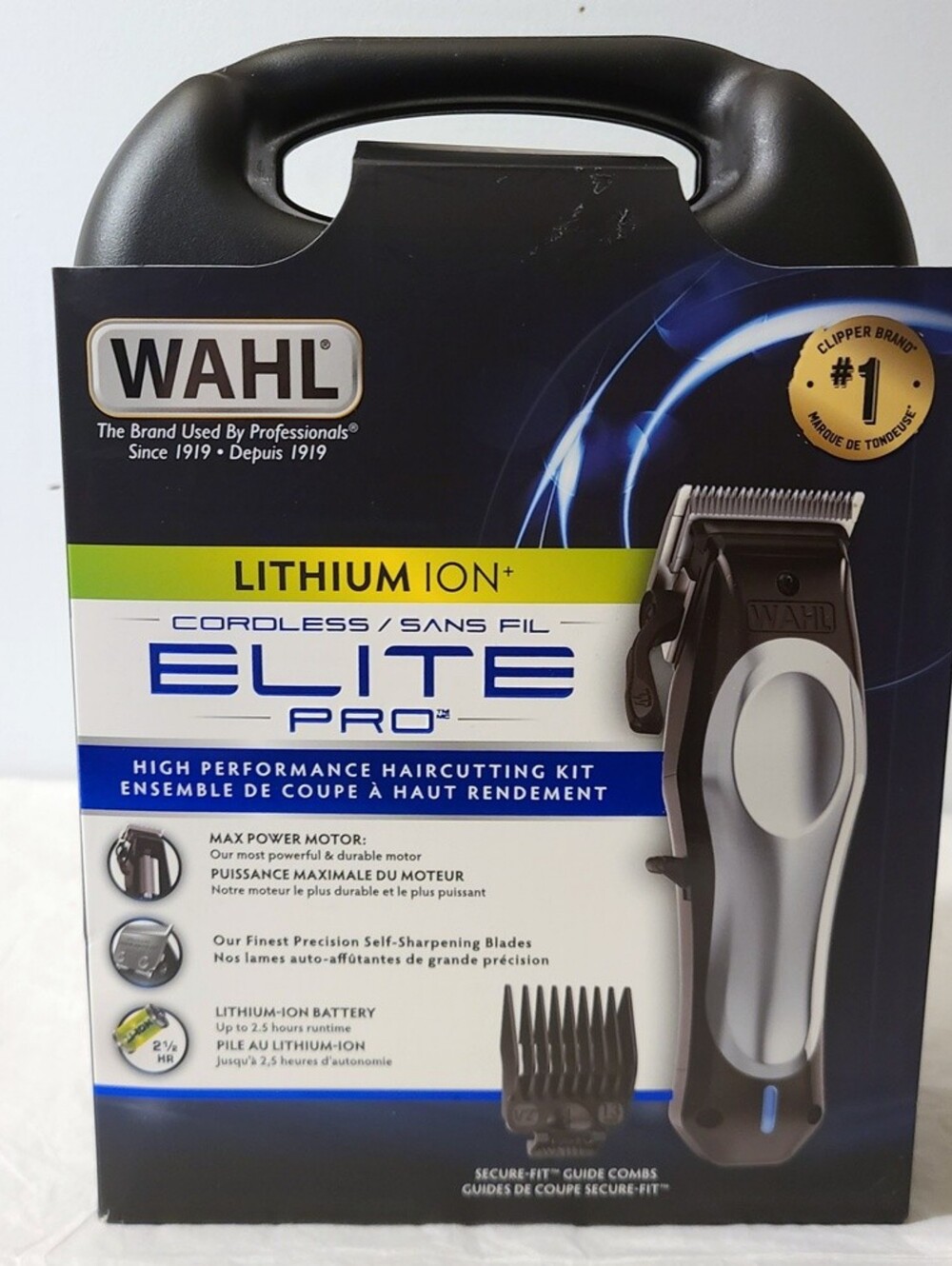 Wahl - Model 3311 Elite Pro Cordless Lithium-Ion Hair Clipper Kit